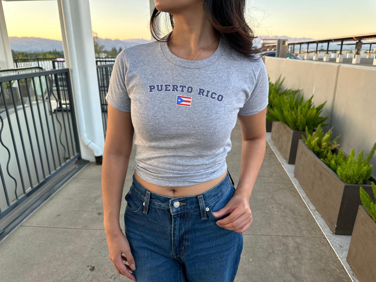 Puerto Rico Women's Baby Tee