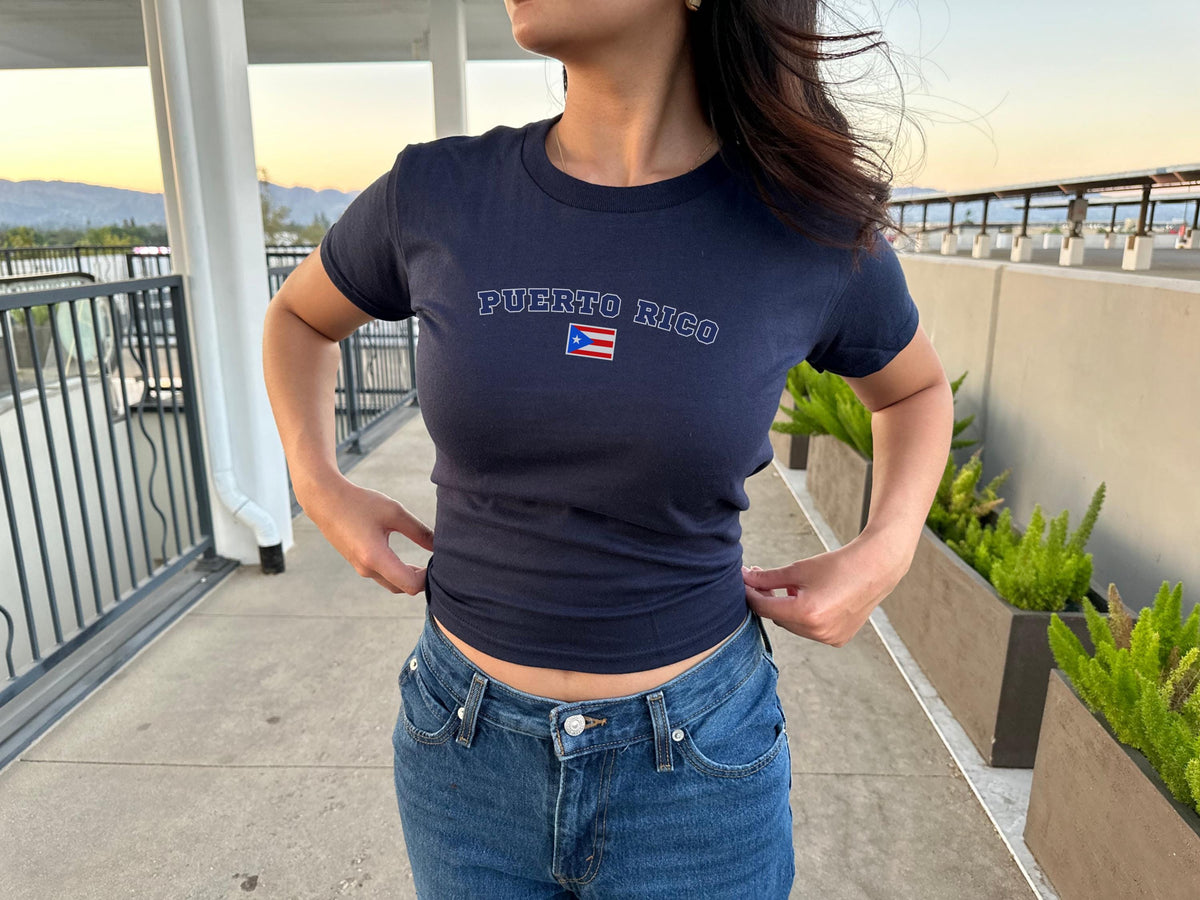 Puerto Rico Women's Baby Tee