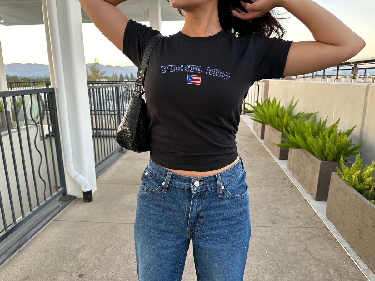 Puerto Rico Women's Baby Tee