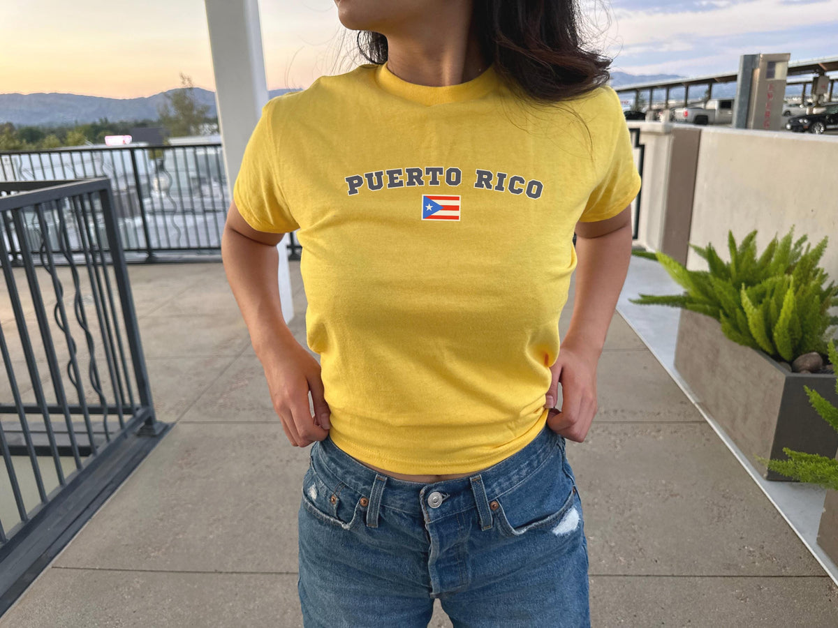 Puerto Rico Women's Baby Tee