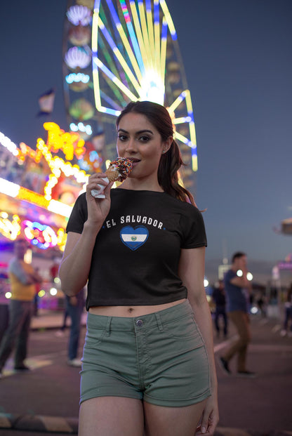 El Salvador Women's Baby Tee