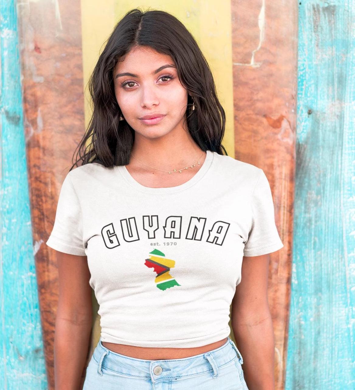 Guyana Women's Baby Tee