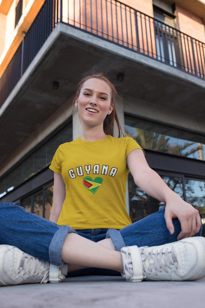 Guyana Women's Baby Tee