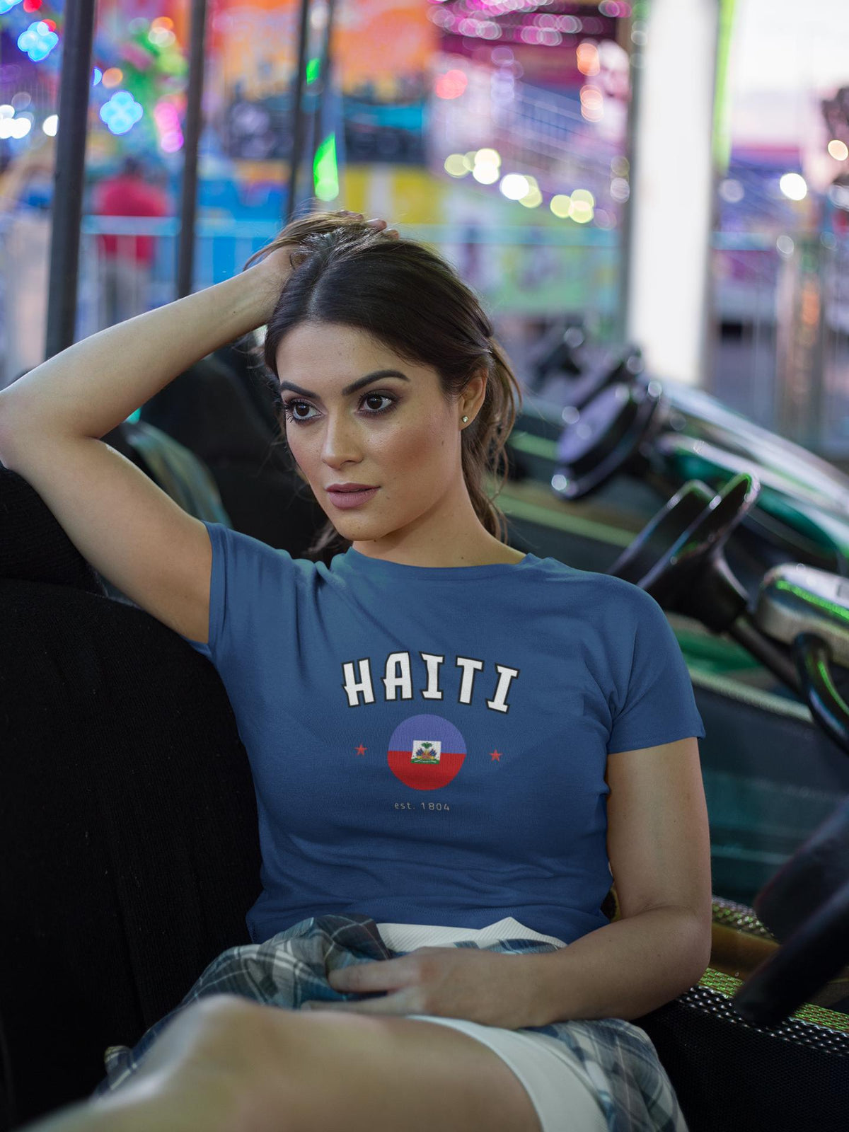 Haiti Women's Baby Tee