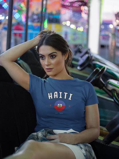 Haiti Women's Baby Tee