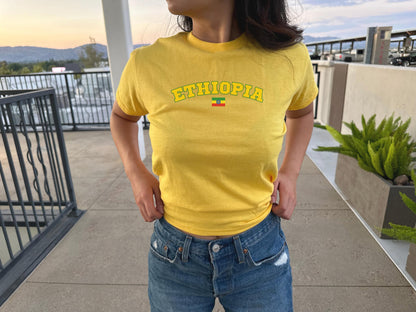 Ethiopia Women's Baby Tee