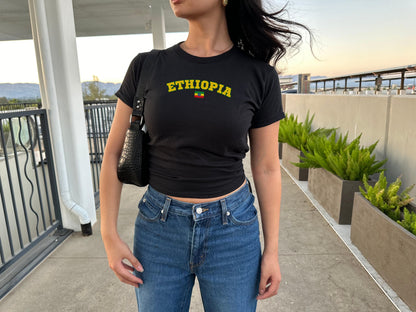 Ethiopia Women's Baby Tee