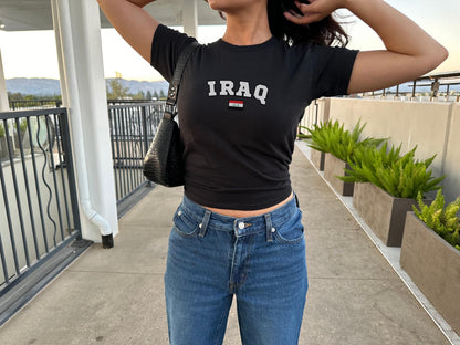 Iraq Women's Baby Tee