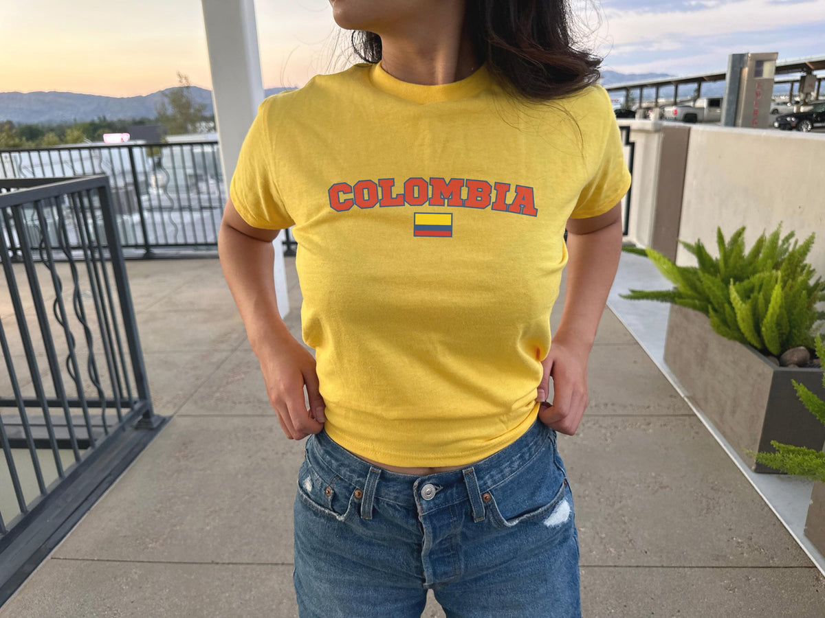 Colombia Women's Baby Tee
