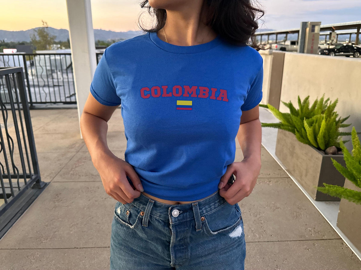 Colombia Women's Baby Tee