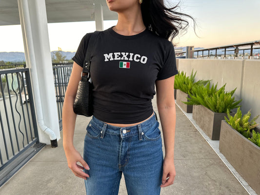 Mexico Women's Baby Tee