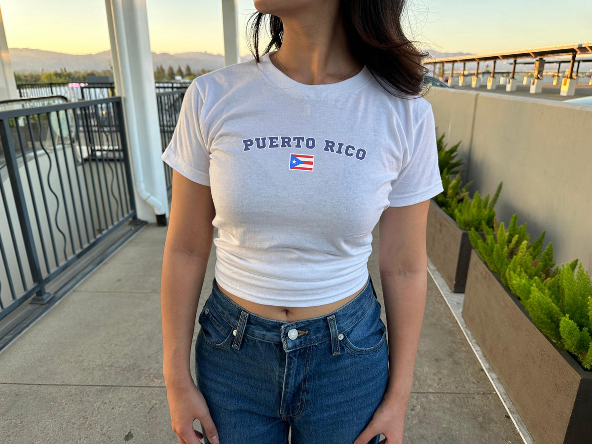 Puerto Rico Women's Baby Tee