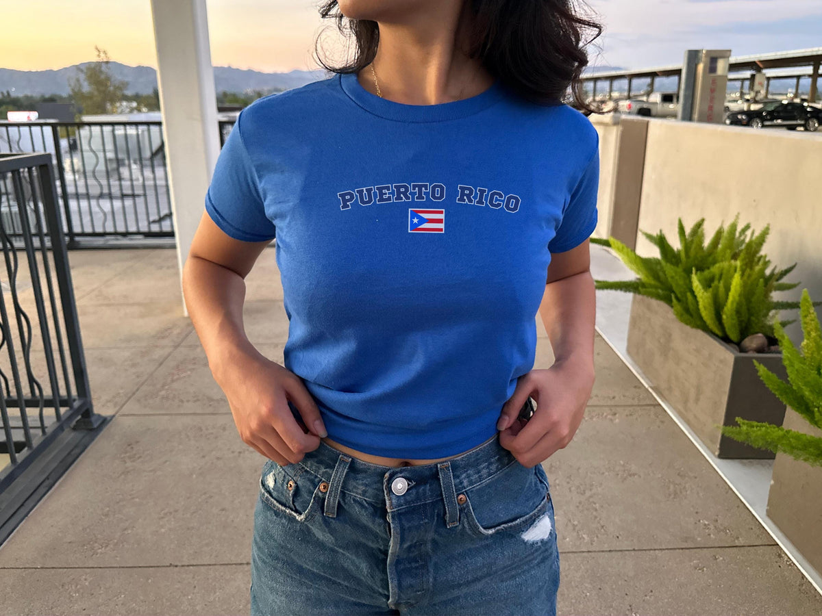 Puerto Rico Women's Baby Tee