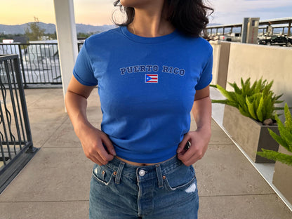 Puerto Rico Women's Baby Tee