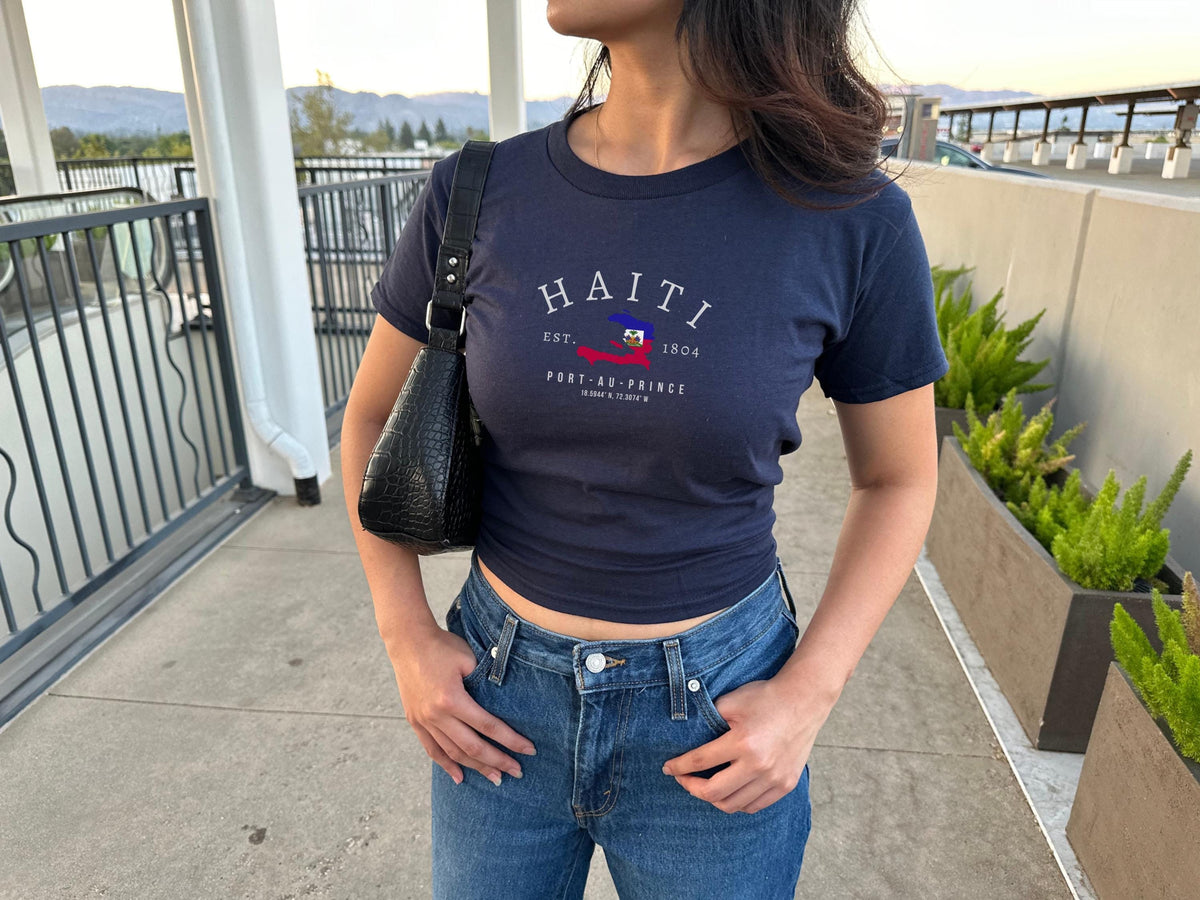 Haiti Women's Baby Tee