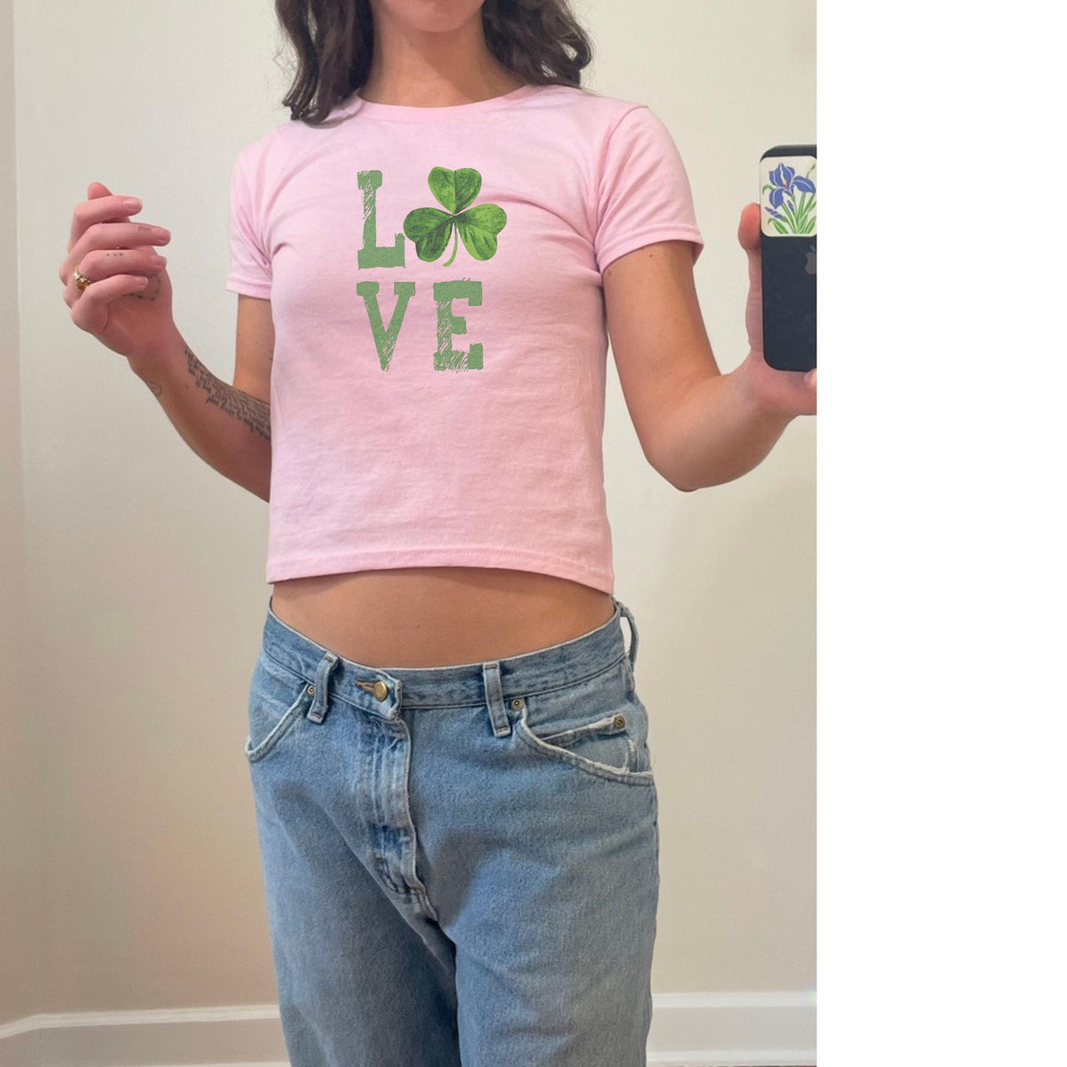Vintage St Patrick's Day Baby Tee