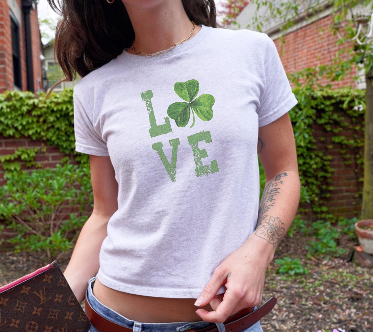 Vintage St Patrick's Day Baby Tee