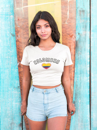 Colombia Women's Baby Tee