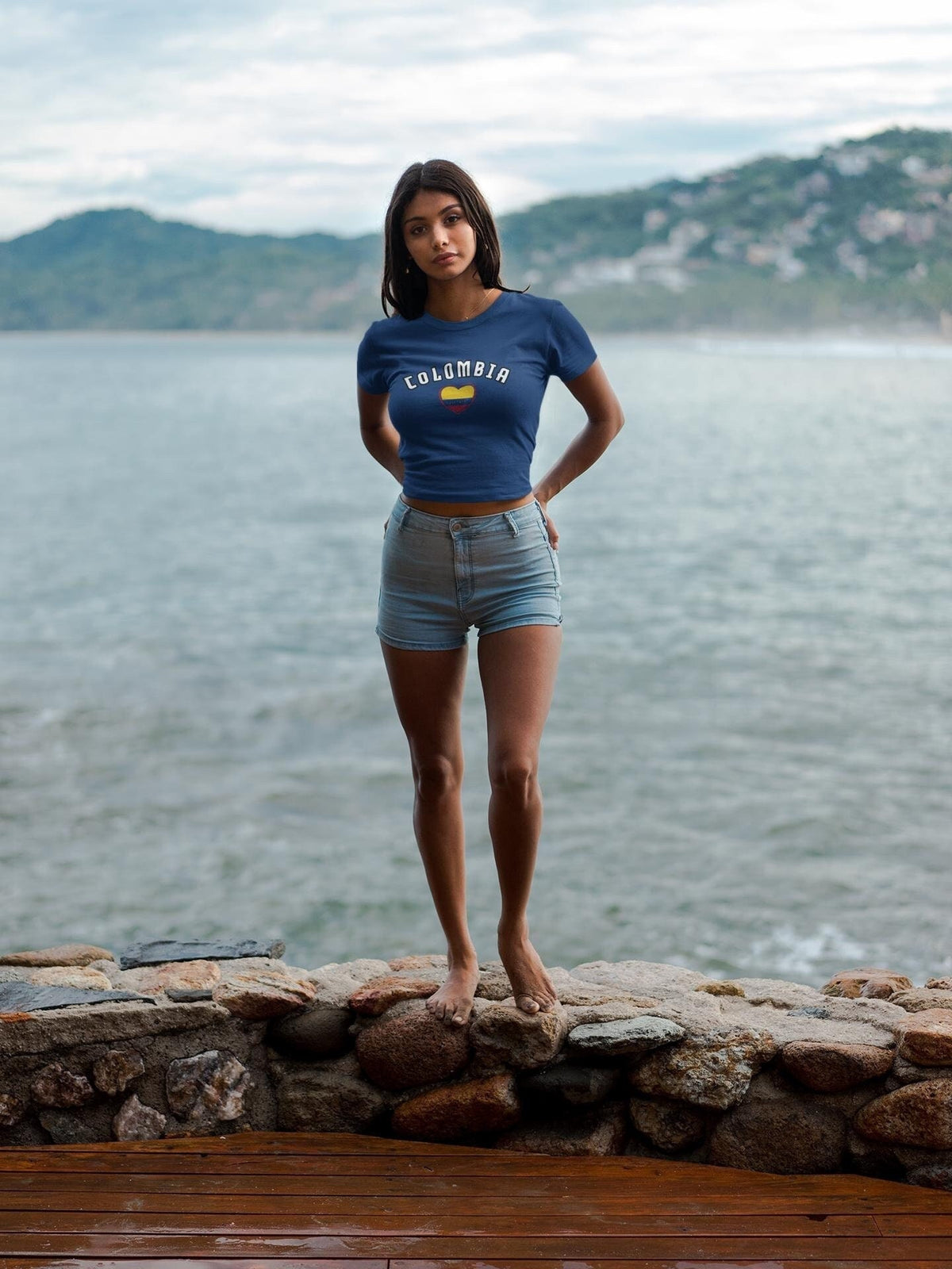 Colombia Women's Baby Tee
