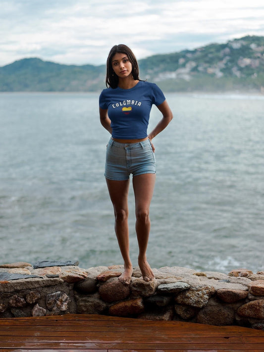Colombia Women's Baby Tee