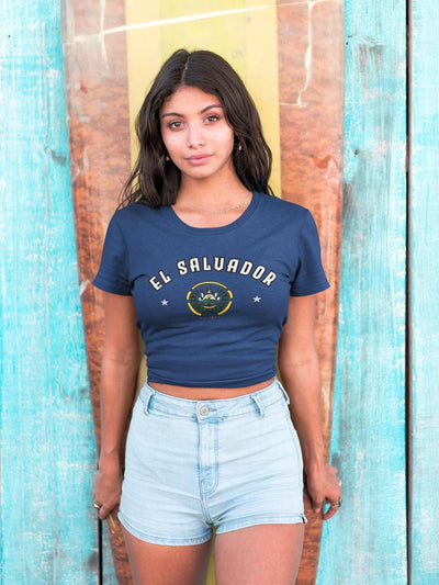 El Salvador Women's Baby Tee