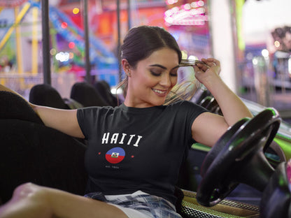 Haiti Women's Baby Tee