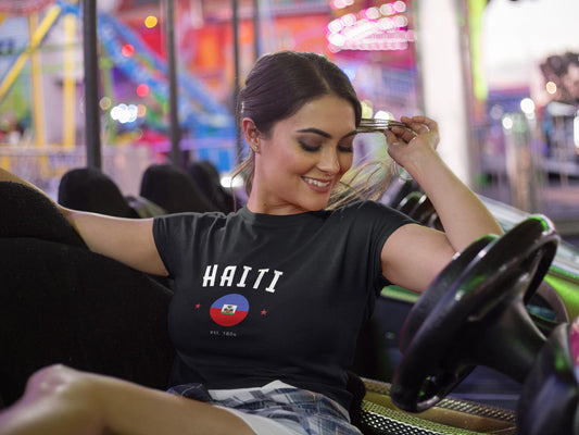 Haiti Women's Baby Tee