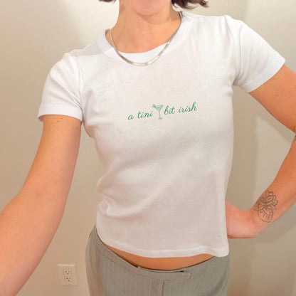 A Tini Bit Irish Baby Tee