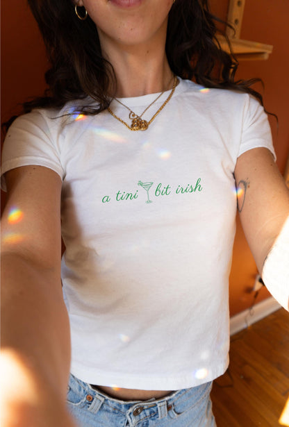 A Tini Bit Irish Baby Tee
