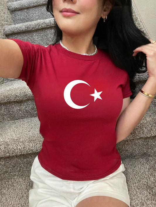 Türkiye Women's Baby Tee