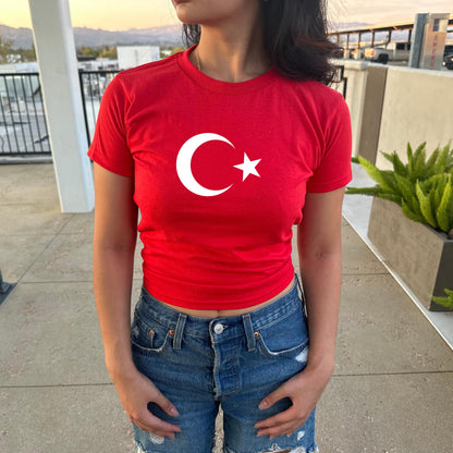 Türkiye Women's Baby Tee