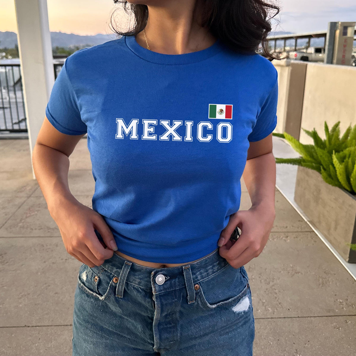 Mexico Women's Baby Tee