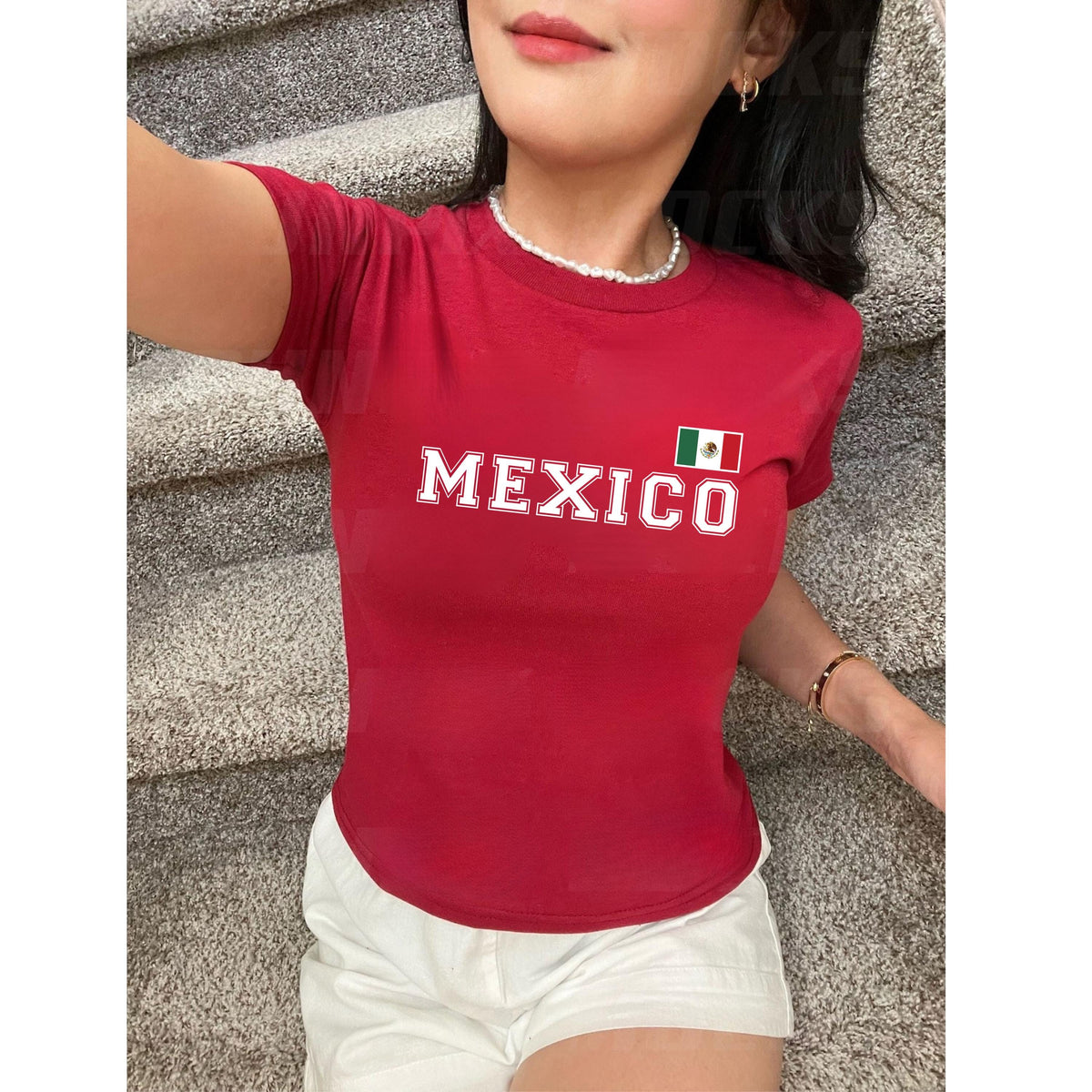 Mexico Women's Baby Tee