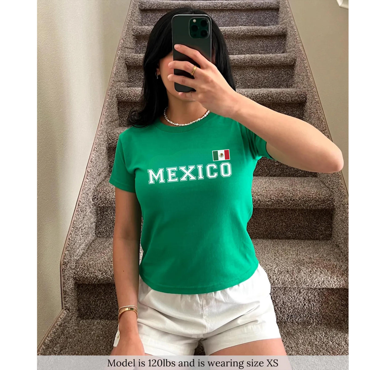 Mexico Women's Baby Tee