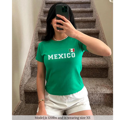 Mexico Women's Baby Tee