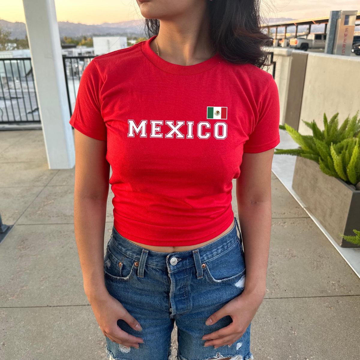 Mexico Women's Baby Tee