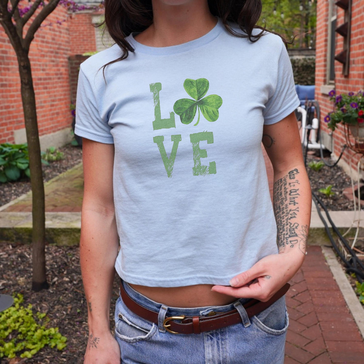 Vintage St Patrick's Day Baby Tee