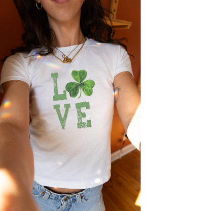Vintage St Patrick's Day Baby Tee