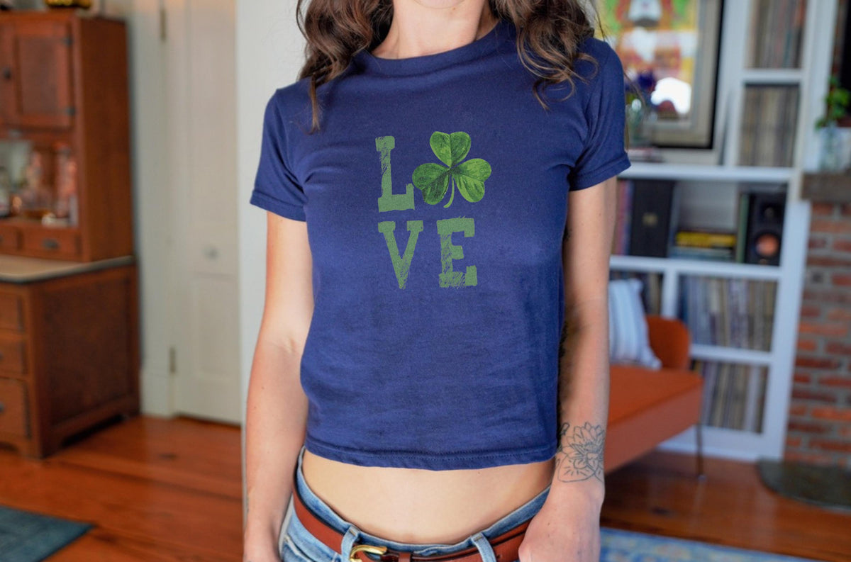 Vintage St Patrick's Day Baby Tee