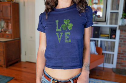 Vintage St Patrick's Day Baby Tee