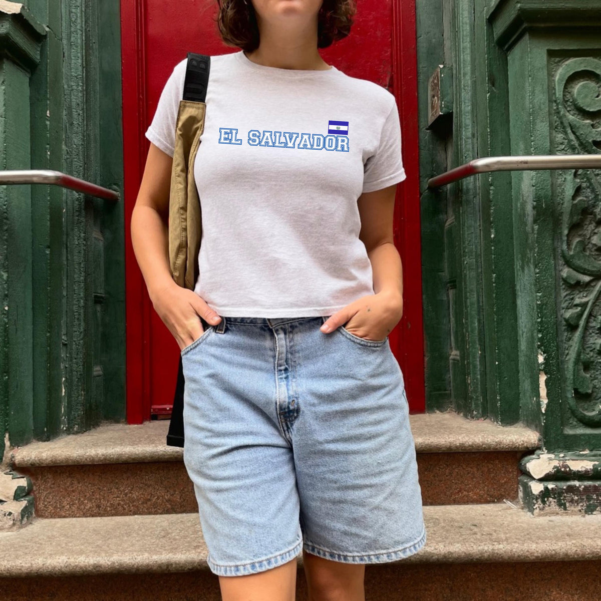 El Salvador Women's Baby Tee