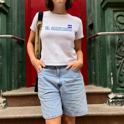 El Salvador Women's Baby Tee