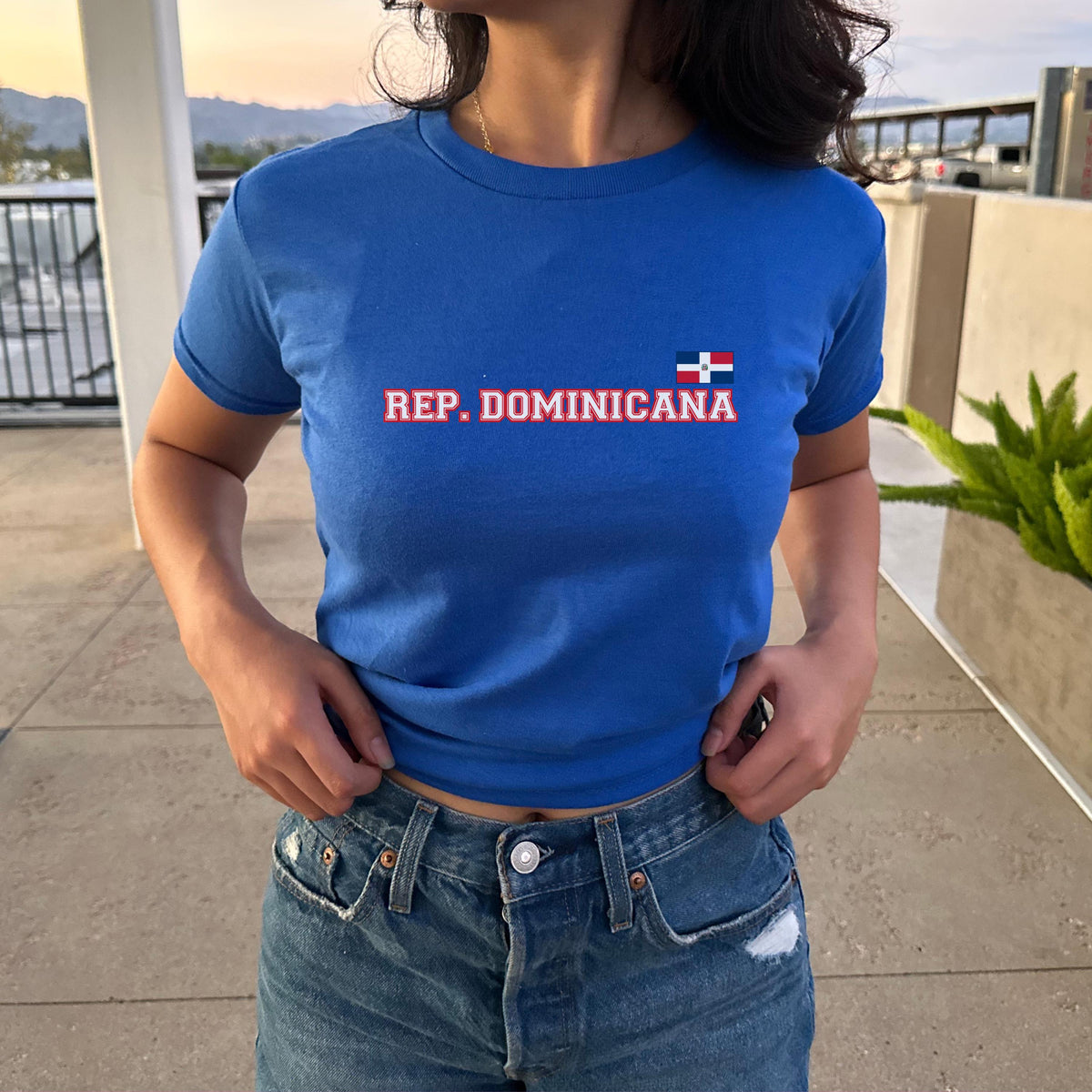 Dominican Republic Women's Baby Tee