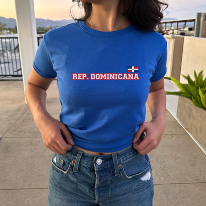 Dominican Republic Women's Baby Tee