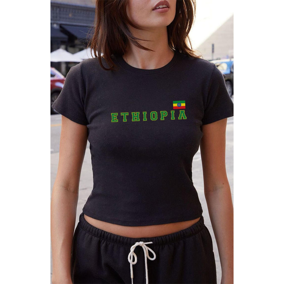 Ethiopia Women's Baby Tee