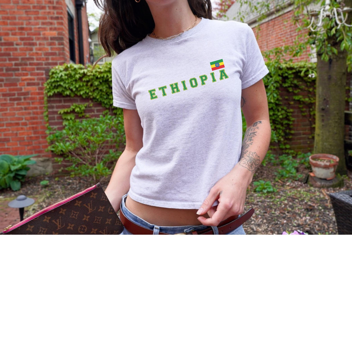 Ethiopia Women's Baby Tee