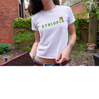 Ethiopia Women's Baby Tee