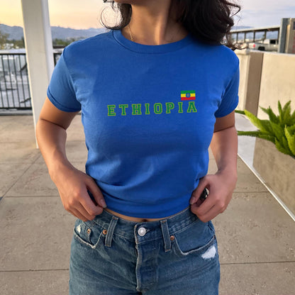 Ethiopia Women's Baby Tee