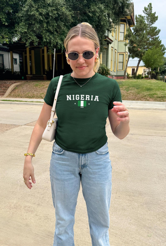 Nigeria Baby Tee