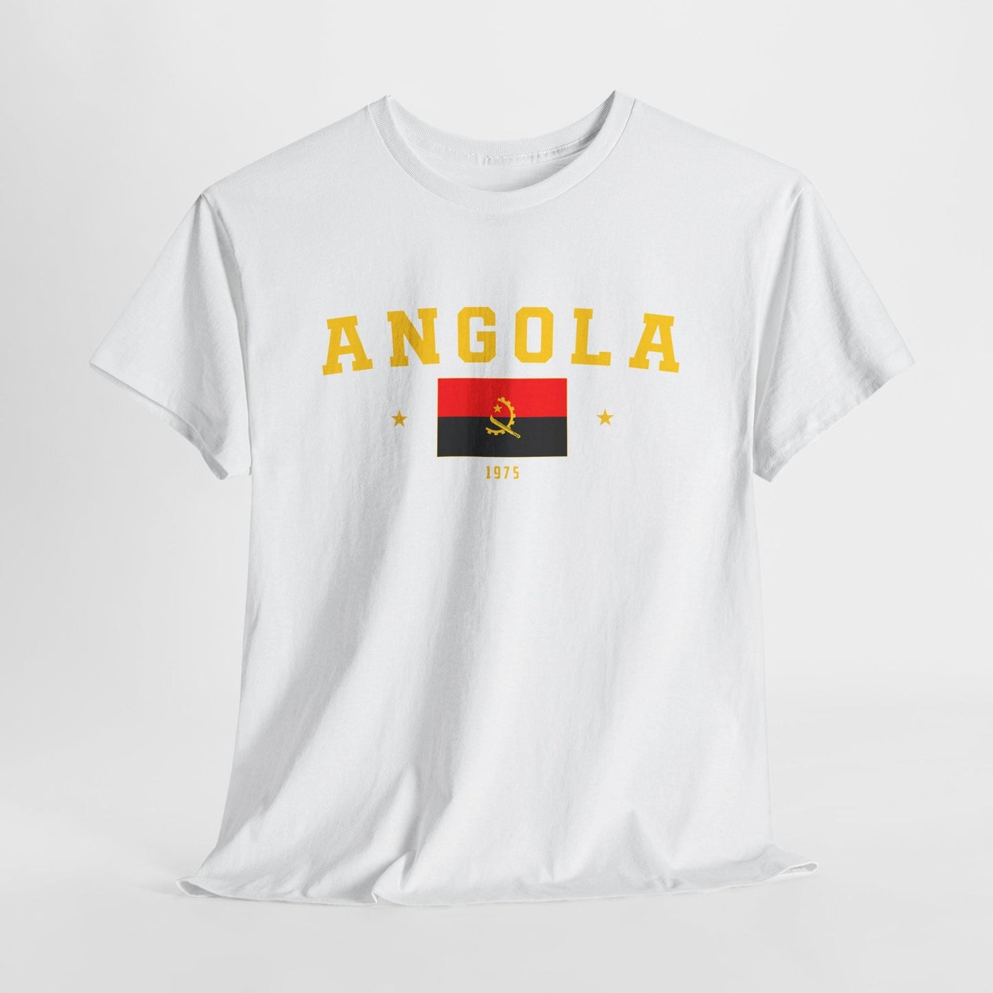Angola Unisex T-Shirt, Angolan Flag T-Shirt, Her & Him Gift, Summer Vibes, Traveler shirt